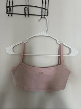 437 pink sports bra XS